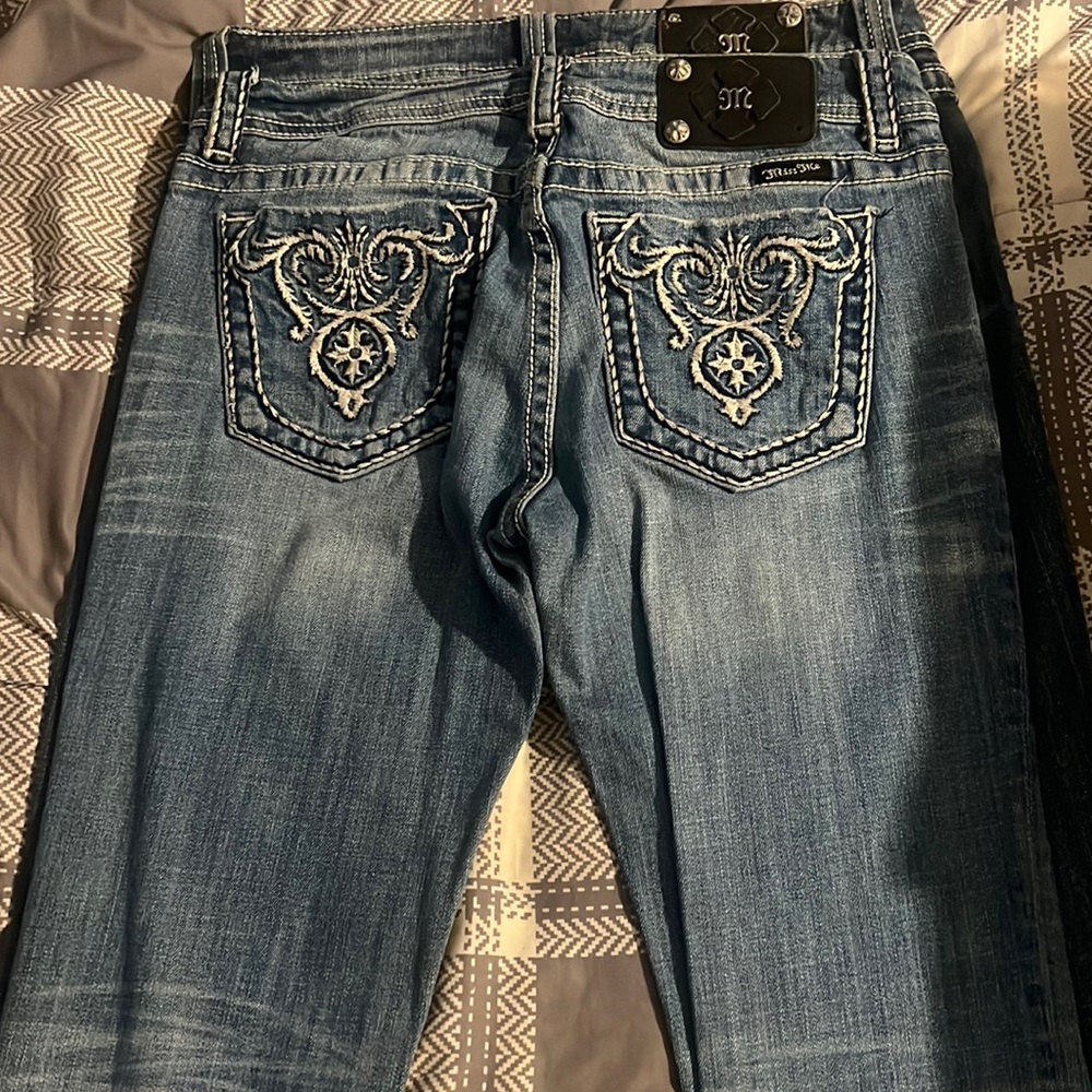 Womens Miss Me boot cut jeans size 30